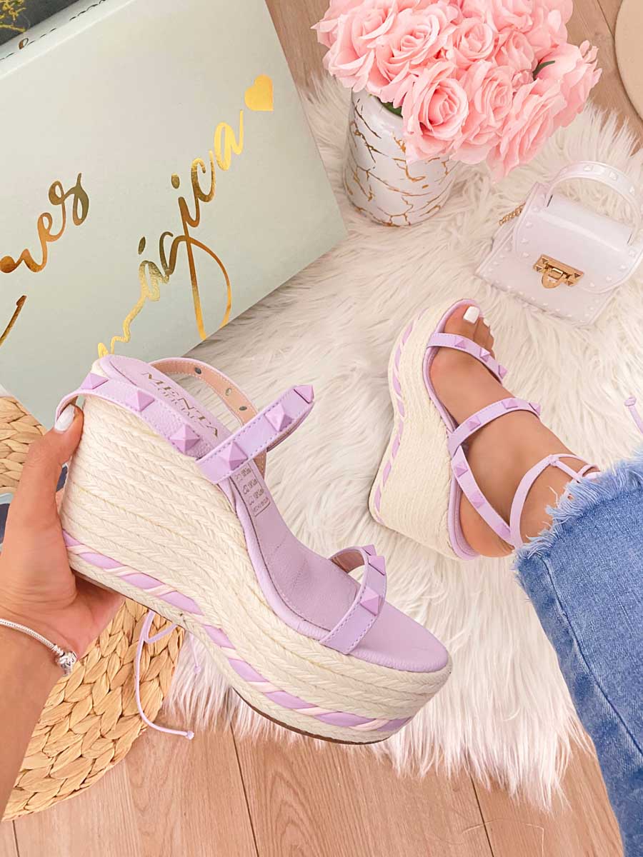 Sandalias Atena Yute Lila