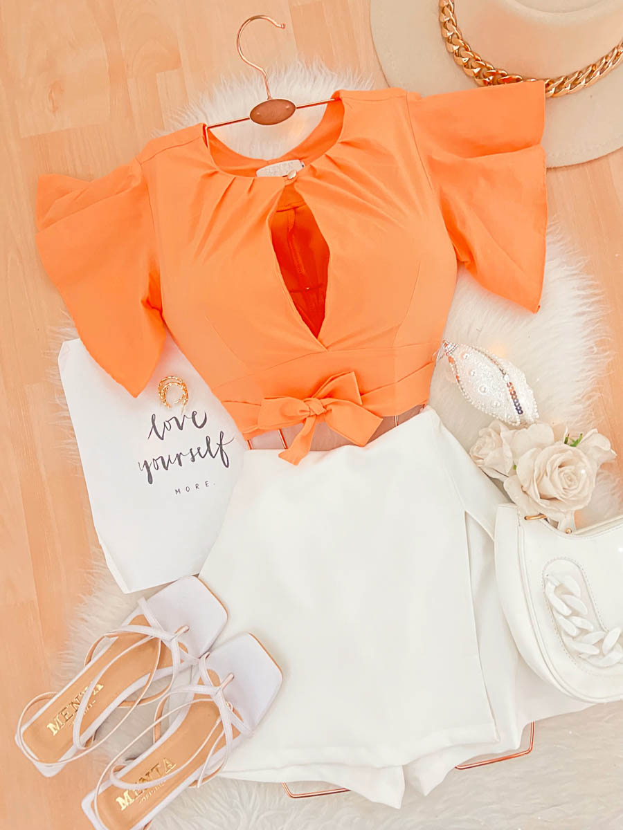 Blusa Marcella Naranja