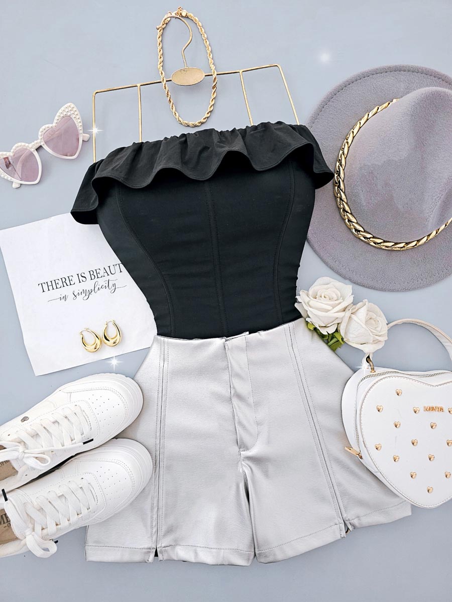 Blusa Amele Negro