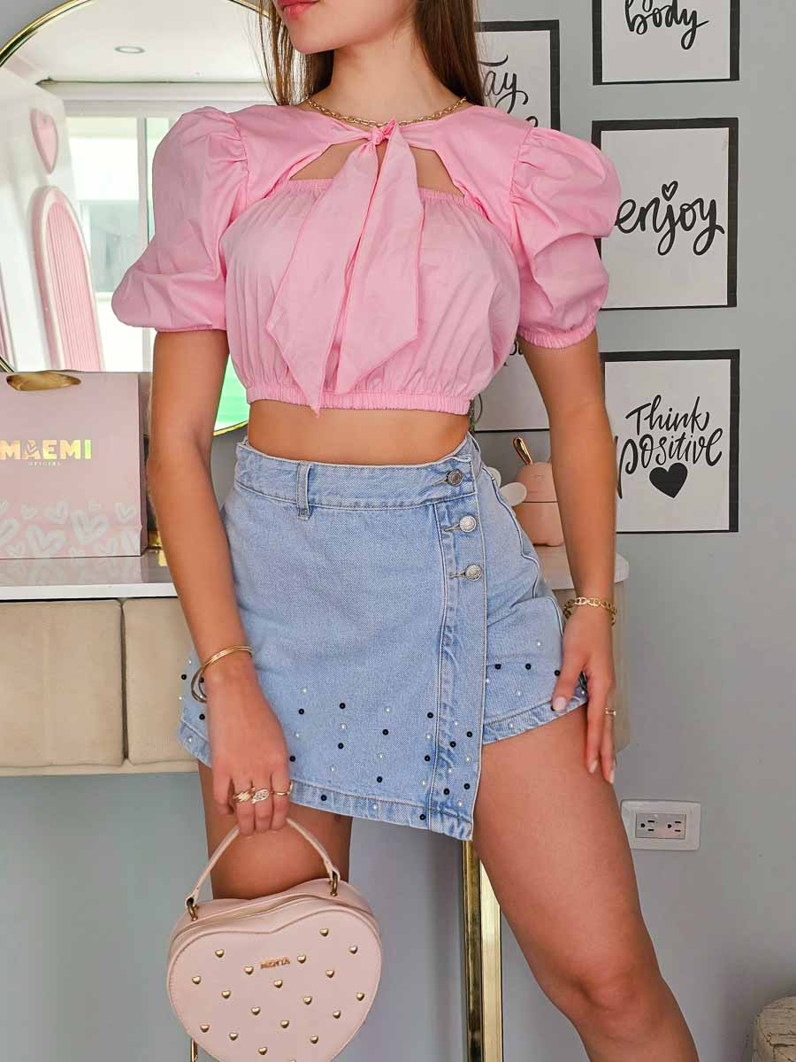 Blusa Margare Rosada