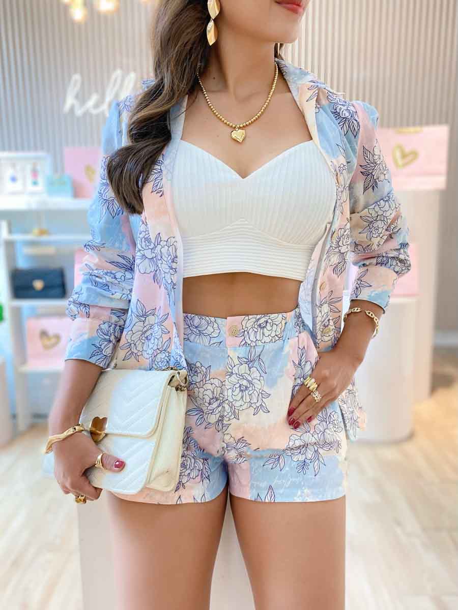Camisera Zoe Est Flores
