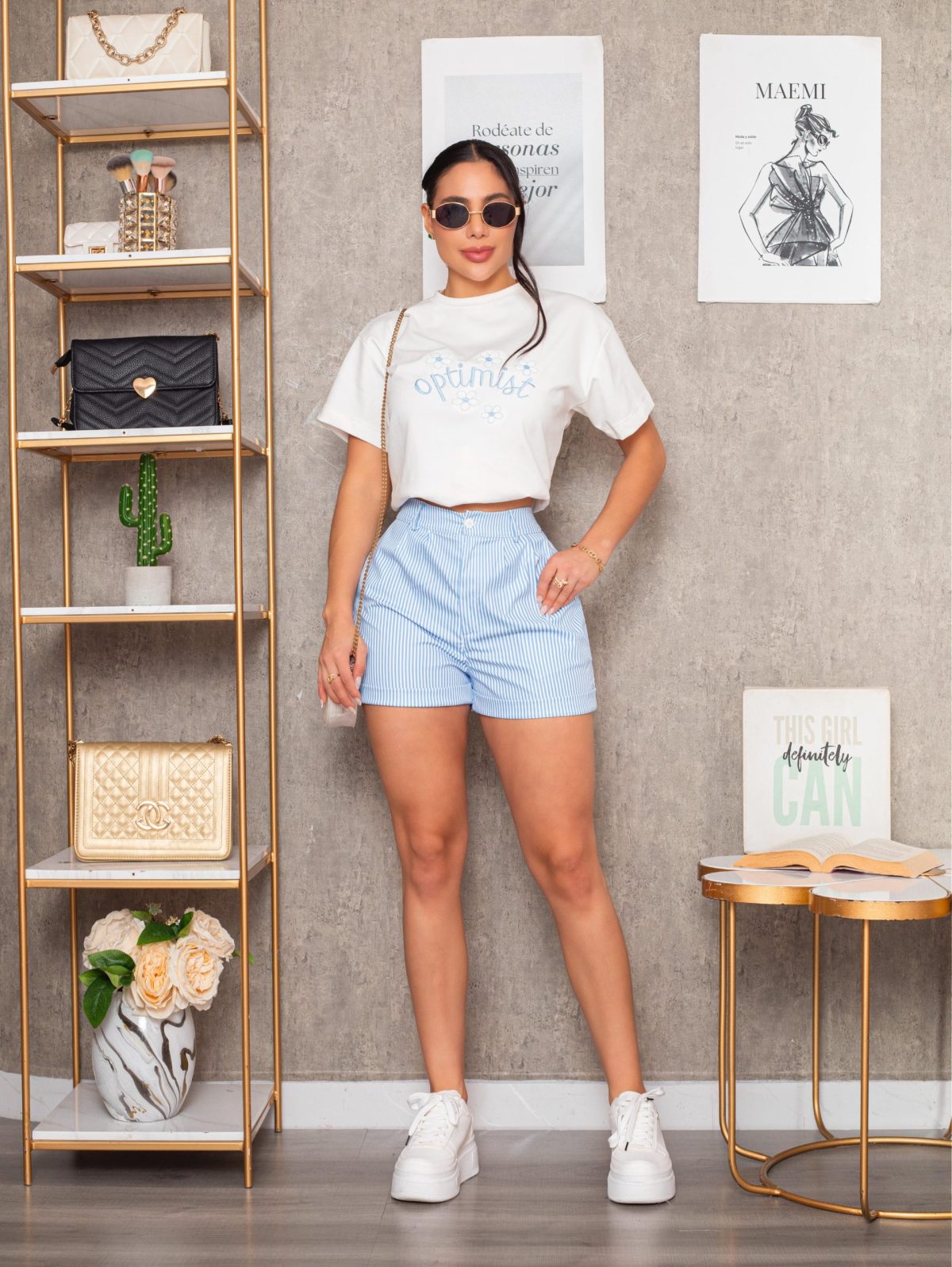 Short Amapola Rayas (Todos Los Colores)