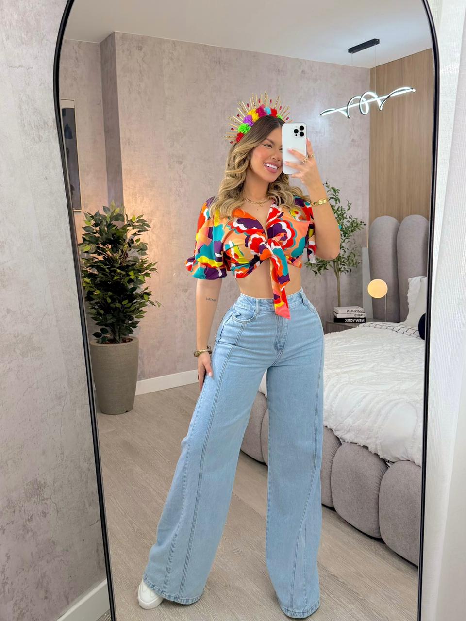 Blusa Marianis Est Colorido