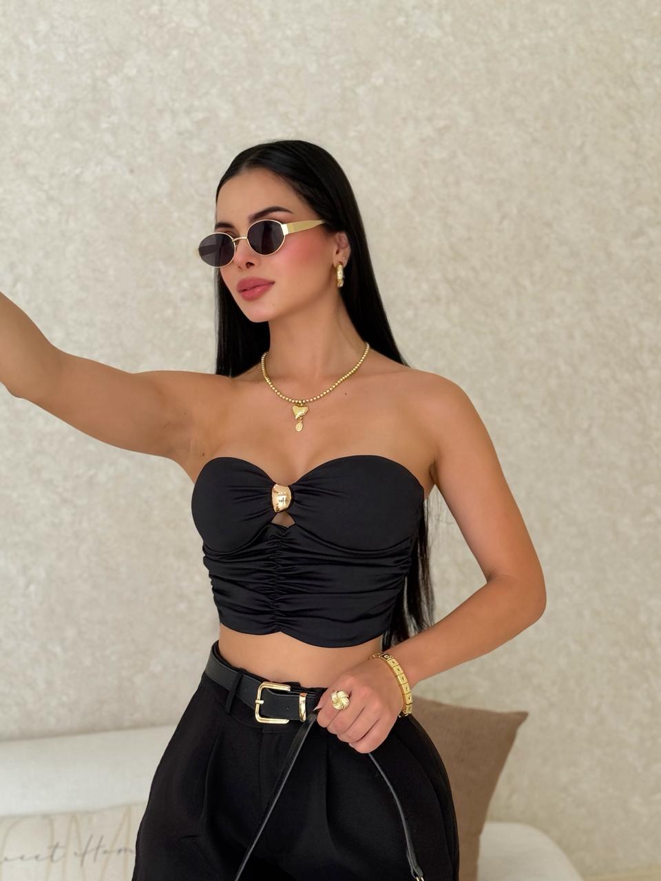 Crop Top Gabriela (Todos Los Colores)