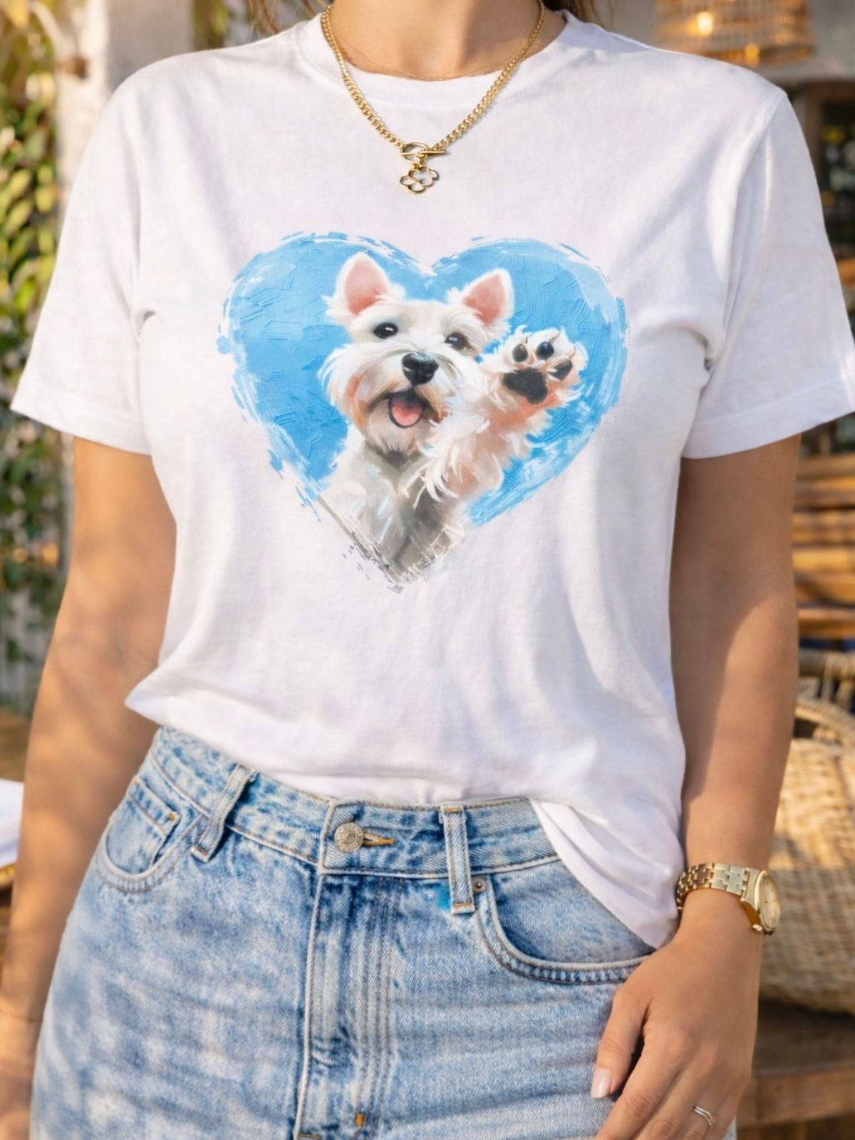 Camiseta Oversized Yorkie (Todos Los Colores)