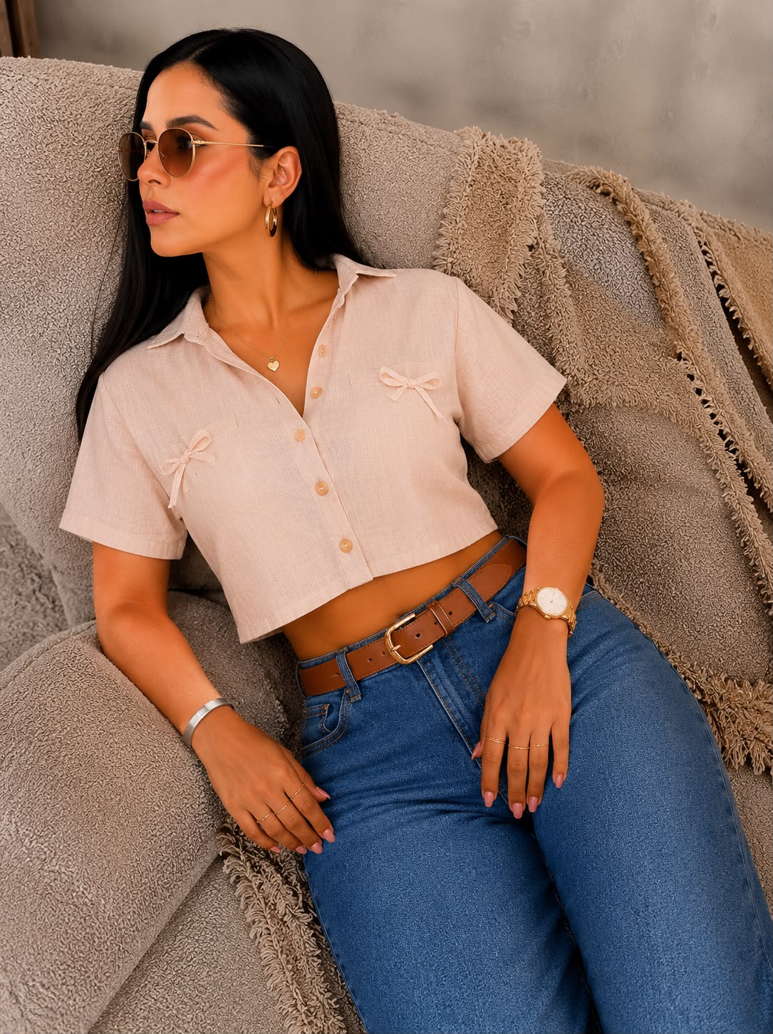 Camisera Corta Kimi  (Todos Los Colores)